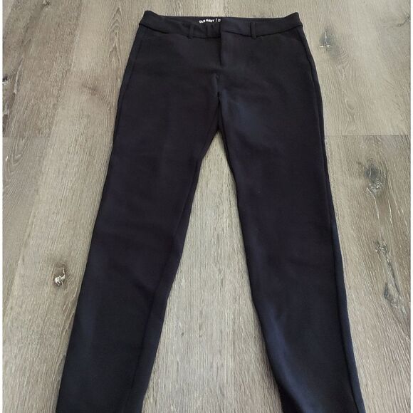 Old Navy Pixie Built In Sculpt Black Pants Size 8 Regular - Picture 2 of 8